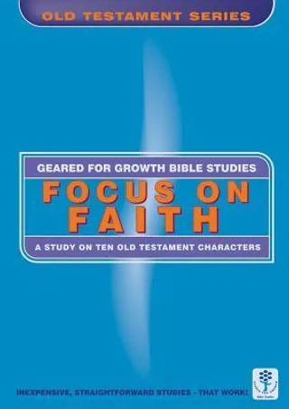 Focus On Faith book cover